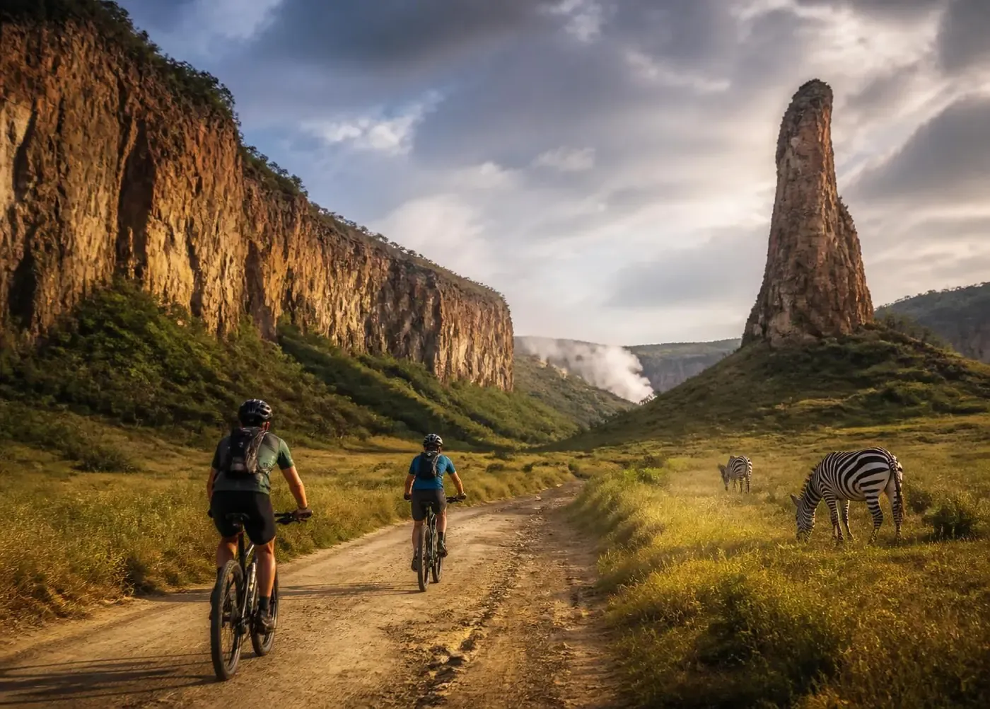 Cycling Through Hell's Gate